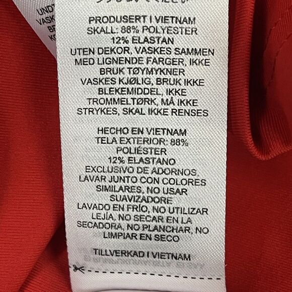 Gymshark Shirt Mens Extra Large Red Performance Short Sleeve T-Shirt Tee Adult - Picture 8 of 11